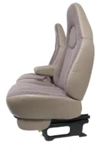 GMC Savana Chevy Express Van Front Bucket Seats, Neutral Tan Cloth 1997 - 2014 - Image 11