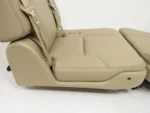 2007 - 2014 GMC Yukon Chevy Suburban Tahoe Third Row Seat, LT Tan Leather Pair - Image 2