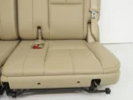 2007 - 2014 GMC Yukon Chevy Suburban Tahoe Third Row Seat, LT Tan Leather Pair - Image 6