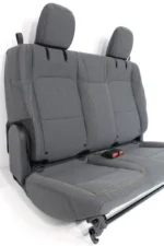 2019 - 2025 Jeep Wrangler JL 2-Door Dark Gray YY4 Cloth Rear Bench Seat MINT OEM - Image 3