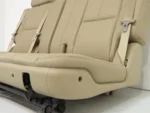 2007 - 2014 GMC Yukon Chevy Suburban Tahoe Third Row Seat, LT Tan Leather Pair - Image 9