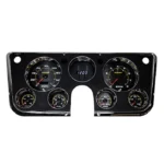 Intellitronix Analog Instrument Cluster With Faceplate Black C10 Chevrolet 1967-1972
