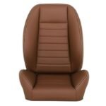 TMI Pro Series Cruiser Collection Bucket Seat Low-Back Saddle Brown Vinyl Pair - Image 2