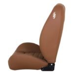 TMI Pro Series Cruiser Collection Bucket Seat Low-Back Saddle Brown Vinyl Pair - Image 4