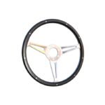 Classics Steering Wheel Black Forest Woodgrain 14" 6-Bolt Satin Spokes - Image 2
