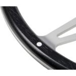 Classics Steering Wheel Black Forest Woodgrain 14" 6-Bolt Satin Spokes - Image 3