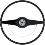 American Retro 17” Steering Wheel Chevy C10 With Custom/Deluxe Interior 60-65 - Image 2