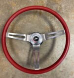 1955-87 Chevy/GMC All Models Blue Comfort Grip Steering Wheel (Complete w/ Wheel, Hub, Horn Contact Plate & Horn Button - Image 3