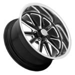 US Mags Rambler Wheel 18” Gloss Black/ Milled Chevrolet C10 1960-1987 - Image 2