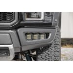 Rough Country Triple LED Fog Light Kit F-150 Raptor 2017-2020