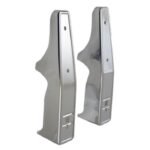 Bumper Guards Front With Rubber Pads Pair F-100/ F-250/ F-350 1964-1977 - Image 2