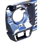 Grille Shell Anodized Aluminum Ford Tooling F-100/F-150/F-250/F-350 1968-1969 - Image 2