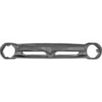Grille With Support Bracket Black F-100 1956
