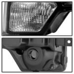 FX4-Style Black Headlight Assembly Pair F-150 09-14/ Raptor 10-14 w/ Amber Markers - Image 4