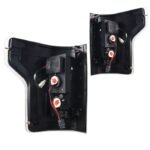 LED Taillight Black Housing With Smoked Lens Pair F-150 2015-2017 - Image 3